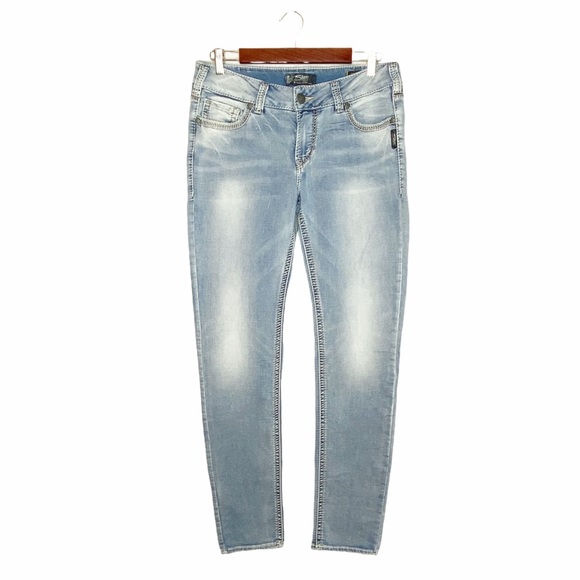 Silver Jeans Denim - Silver Jeans Suki Joga Skinny Jeans- 32